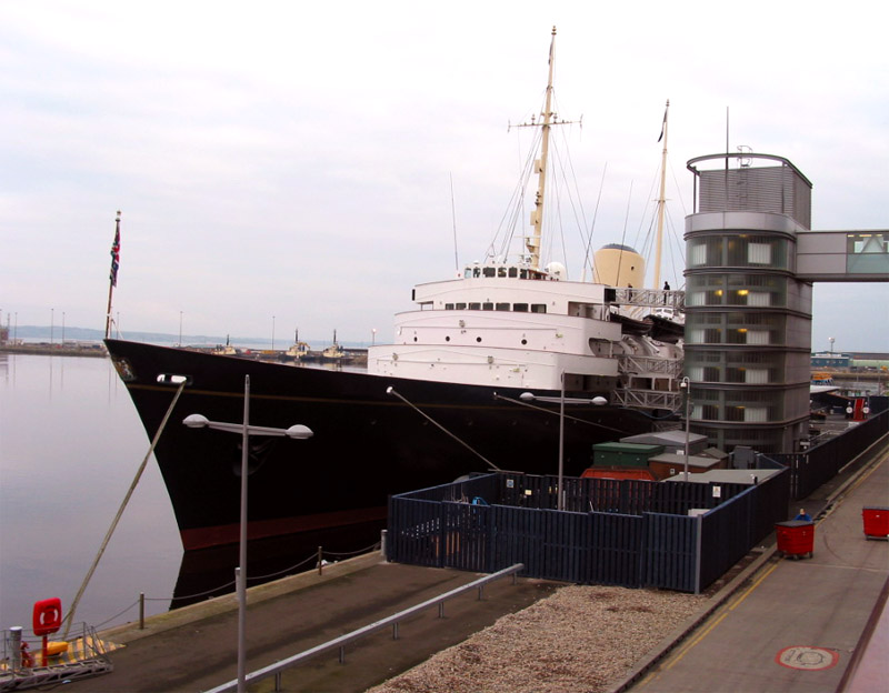 Das frühere Schiff der Queen