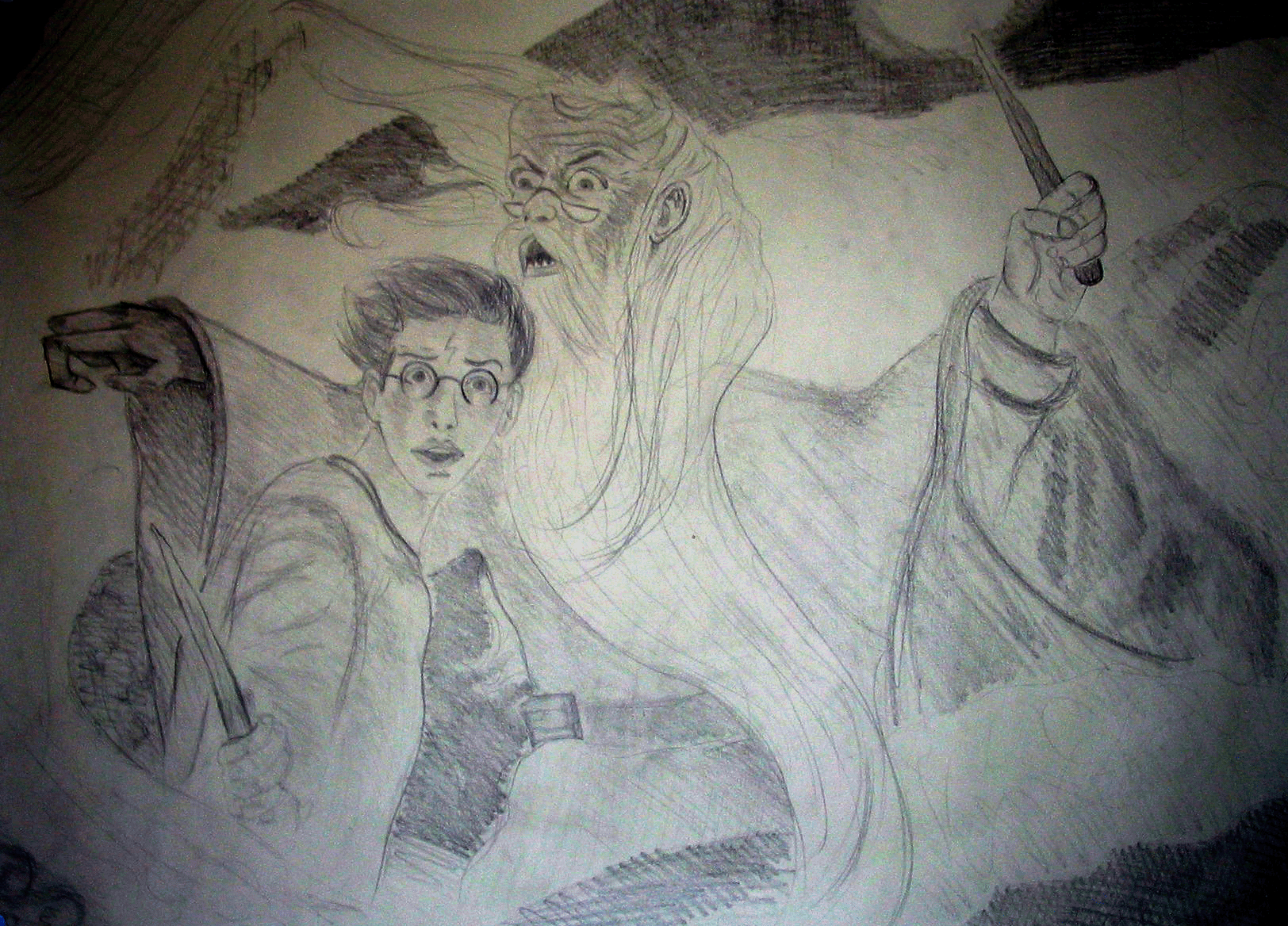 '...und der Halbblutprinz'; Bleistift, 2005